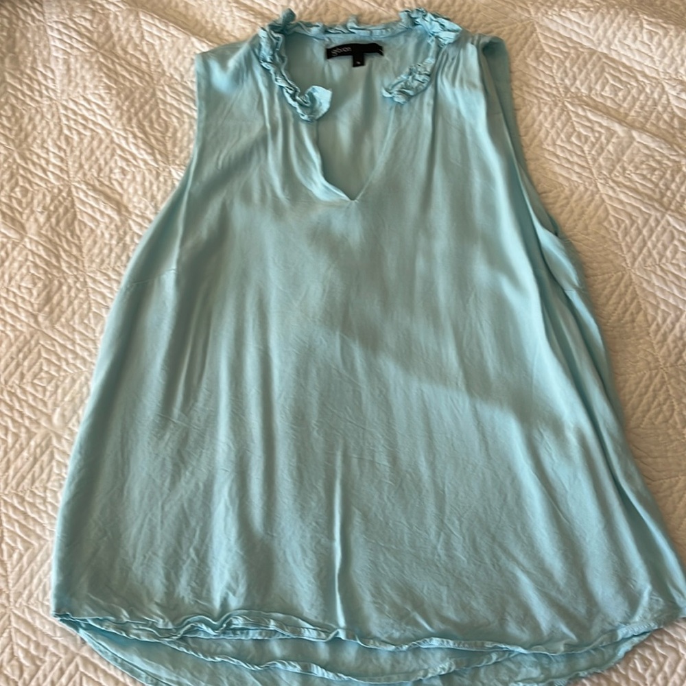 Gibson Small Tank Teal light blue Colored, never worn.